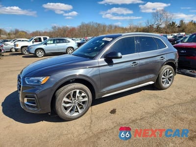 2021 AUDI Q5 PREMIUM PLUS WA1BAAFY1M2027947 - główne zdjęcie licytacji z USA - miniatura