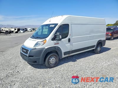 2021 RAM PROMASTER 2500 - CARGO VAN - PRIOR FLEET 3C6LRVDG7ME561842 - główne zdjęcie licytacji z USA - miniatura