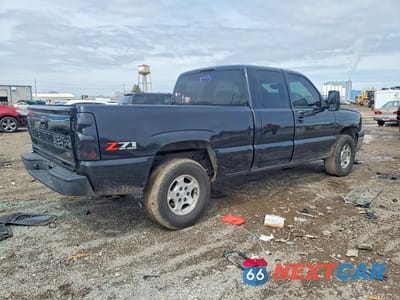 Trzecie zdjęcie samochodu z tyłu: 2003 CHEVROLET SILVERADO K1500 VIN:1GCEK19T93Z223902 - miniatura