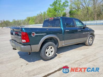 Trzecie zdjęcie samochodu z tyłu: 2011 DODGE RAM 1500 VIN:1D7RV1CT6BS598368 - miniatura