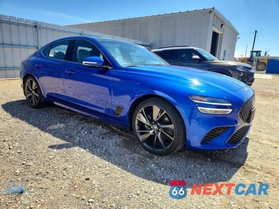 Czwarte zdjęcie samochodu z boku: 2023 GENESIS G70 2.0T VIN:KMTG34TA7PU107813 - miniatura