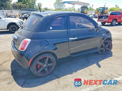 Trzecie zdjęcie samochodu z tyłu: 2014 FIAT 500 POP VIN:3C3CFFAR9ET291950 - miniatura