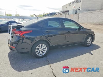 Trzecie zdjęcie samochodu z tyłu: 2022 HYUNDAI ACCENT SE VIN:3KPC24A67NE174096 - miniatura