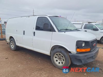 Czwarte zdjęcie samochodu z boku: 2013 GMC SAVANA G1500 VIN:1GTS7AFX3D1114251 - miniatura