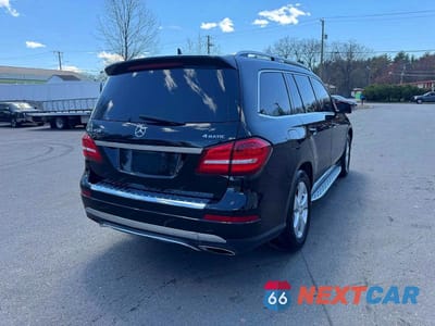 Trzecie zdjęcie samochodu z tyłu: 2017 MERCEDES-BENZ GLS 450 4MATIC VIN:4JGDF6EE1HA758633 - miniatura