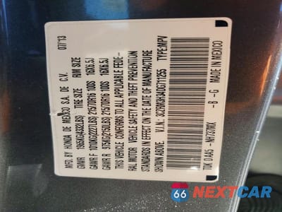 Zdjęcie 13 z 13 samochodu: 2013 HONDA CR-V LX VIN:3CZRM3H34DG711255 - miniatura