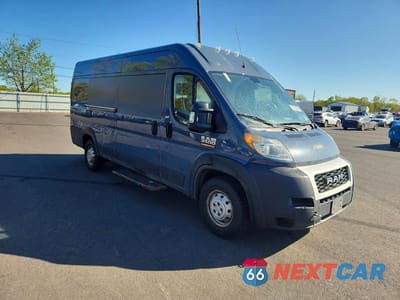 Czwarte zdjęcie samochodu z boku: 2020 RAM PROMASTER 3500 DELIVERY VAN VIN:3C6URVJG7LE144163 - miniatura