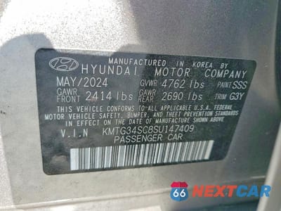 Zdjęcie 12 z 12 samochodu: 2025 GENESIS G70 2.5T SPORT PRESTIGE VIN:KMTG34SC8SU147409 - miniatura