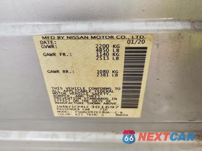 Zdjęcie 14 z 14 samochodu: 2020 NISSAN LEAF SV PLUS VIN:1N4BZ1CP4LC301697 - miniatura