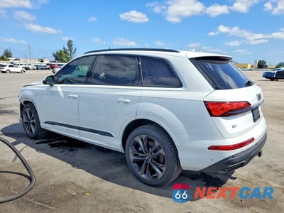 Drugie zdjęcie samochodu z przodu: 2025 AUDI Q7 PREMIUM PLUS VIN:WA1LVBF73SD025494 - miniatura