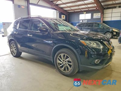 Czwarte zdjęcie samochodu z boku: 2014 NISSAN ROGUE SL VIN:5N1AT2MV5EC823666 - miniatura