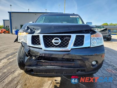 Piąte zdjęcie samochodu w środku: 2010 NISSAN ARMADA PLATINUM VIN:5N1BA0NE8AN600646 - miniatura