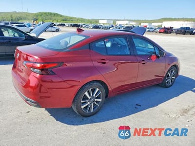 Trzecie zdjęcie samochodu z tyłu: 2021 NISSAN VERSA SV VIN:3N1CN8EV9ML856197 - miniatura