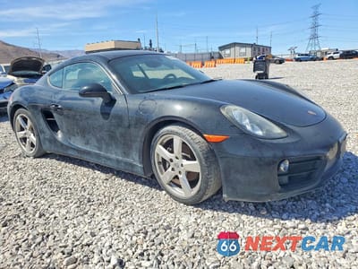 Czwarte zdjęcie samochodu z boku: 2014 PORSCHE CAYMAN VIN:WP0AA2A84EK171234 - miniatura