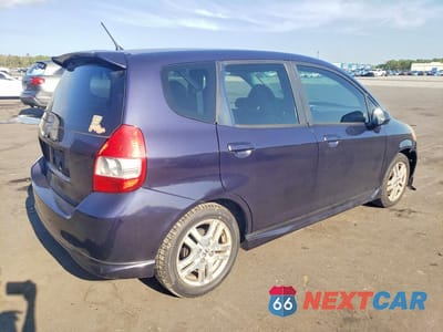 Trzecie zdjęcie samochodu z tyłu: 2008 HONDA FIT SPORT VIN:JHMGD38658S022930 - miniatura
