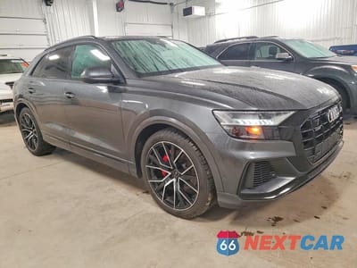 Czwarte zdjęcie samochodu z boku: 2021 AUDI Q8 PRESTIGE S-LINE VIN:WA1FVAF15MD017774 - miniatura