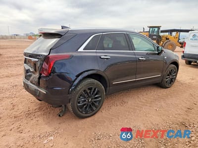 Trzecie zdjęcie samochodu z tyłu: 2022 CADILLAC XT5 LUXURY VIN:1GYKNAR43NZ161123 - miniatura
