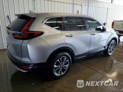Trzecie zdjęcie samochodu z tyłu: 2021 HONDA CR-V EX VIN:5J6RW2H58ML002935 - miniatura