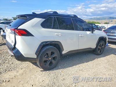 Trzecie zdjęcie samochodu z tyłu: 2021 TOYOTA RAV4 XSE VIN:2T3E6RFV6MW023988 - miniatura