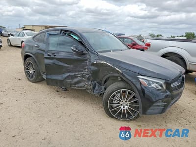 Czwarte zdjęcie samochodu z boku: 2018 MERCEDES-BENZ GLC COUPE 300 4MATIC VIN:WDC0J4KB2JF424775 - miniatura