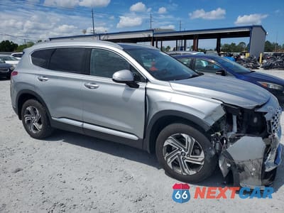Czwarte zdjęcie samochodu z boku: 2022 HYUNDAI SANTA FE SEL VIN:5NMS34AJ2NH464087 - miniatura