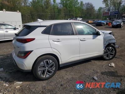 Trzecie zdjęcie samochodu z tyłu: 2023 HYUNDAI KONA SE VIN:KM8K23AG9PU187480 - miniatura