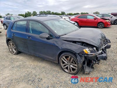 Czwarte zdjęcie samochodu z boku: 2015 VOLKSWAGEN GOLF VIN:3VW217AU5FM025611 - miniatura