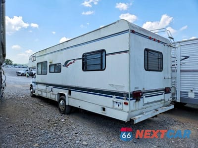 Trzecie zdjęcie samochodu z tyłu: 1997 FORD ECONOLINE E450 SUPER DUTY CUTAWAY VAN RV VIN:1FDLE40S2VHB27859 - miniatura
