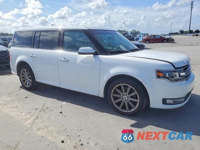 Czwarte zdjęcie samochodu z boku: 2019 FORD FLEX LIMITED VIN:2FMGK5D89KBA29340 - miniatura