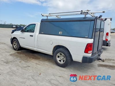 Drugie zdjęcie samochodu z przodu: 2012 DODGE RAM 1500 ST VIN:3C6JD6DP6CG273146 - miniatura