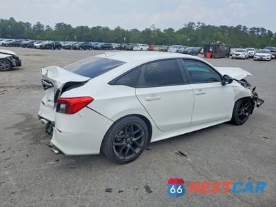 Trzecie zdjęcie samochodu z tyłu: 2022 HONDA CIVIC SPORT VIN:2HGFE2F58NH525922 - miniatura