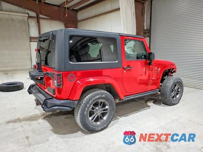 Trzecie zdjęcie samochodu z tyłu: 2018 JEEP WRANGLER SPORT VIN:1C4AJWAG7JL870523 - miniatura