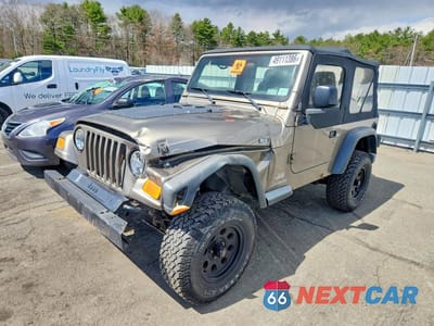 2003 JEEP WRANGLER / TJ SE 1J4FA29123P356888 - główne zdjęcie licytacji z USA - miniatura