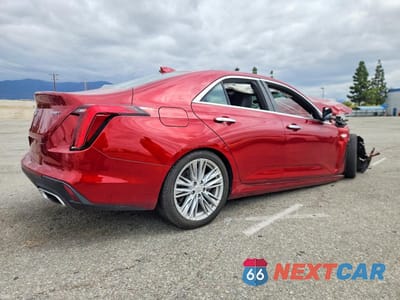 Trzecie zdjęcie samochodu z tyłu: 2021 CADILLAC CT4 PREMIUM LUXURY VIN:1G6DB5RK8M0132946 - miniatura