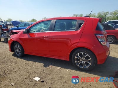 Drugie zdjęcie samochodu z przodu: 2019 CHEVROLET SONIC LT VIN:1G1JD6SB4K4108734 - miniatura