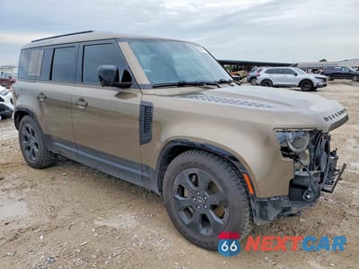Czwarte zdjęcie samochodu z boku: 2022 LAND ROVER DEFENDER 110 X-DYNAMIC HSE VIN:SALE37RU8N2104669 - miniatura