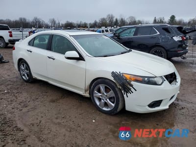 Czwarte zdjęcie samochodu z boku: 2011 ACURA TSX VIN:JH4CU2F61BC011369 - miniatura