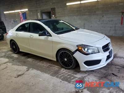 Czwarte zdjęcie samochodu z boku: 2016 MERCEDES-BENZ CLA 250 4MATIC VIN:WDDSJ4GB6GN337554 - miniatura