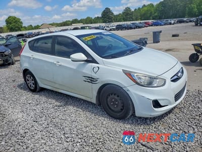 Czwarte zdjęcie samochodu z boku: 2012 HYUNDAI ACCENT GS VIN:KMHCT5AE5CU038246 - miniatura