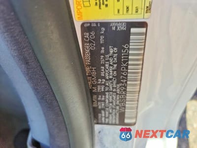 Zdjęcie 12 z 12 samochodu: 2006 BMW M3 VIN:WBSBR93476PK11156 - miniatura