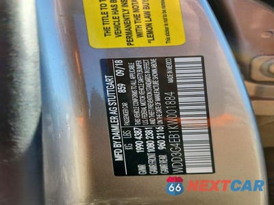 Zdjęcie 12 z 12 samochodu: 2019 MERCEDES-BENZ A 220 VIN:WDD3G4EB1KW001884 - miniatura