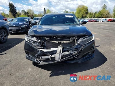 Piąte zdjęcie samochodu w środku: 2022 HONDA ACCORD HYBRID SPORT VIN:1HGCV3F28NA044193 - miniatura