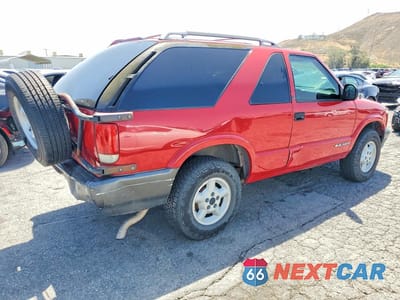 Trzecie zdjęcie samochodu z tyłu: 1995 CHEVROLET BLAZER VIN:1GNCT18W0S2173485 - miniatura