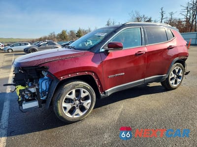 2021 JEEP COMPASS LIMITED 3C4NJDCB0MT594749 - główne zdjęcie licytacji z USA - miniatura