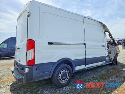 Trzecie zdjęcie samochodu z tyłu: 2015 FORD TRANSIT T-350 REFRIGERATED DELIVERY VAN VIN:1FTSW2CG6FKA27194 - miniatura
