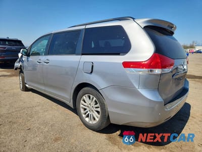 Drugie zdjęcie samochodu z przodu: 2012 TOYOTA SIENNA XLE 8-PASSENGER VIN:5TDYK3DCXCS234795 - miniatura