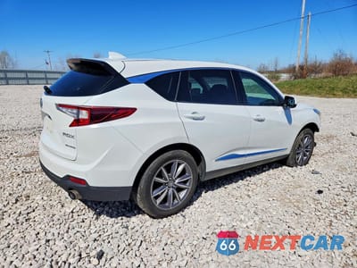 Trzecie zdjęcie samochodu z tyłu: 2021 ACURA RDX TECHNOLOGY VIN:5J8TC2H57ML001524 - miniatura