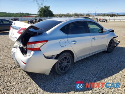 Trzecie zdjęcie samochodu z tyłu: 2013 NISSAN SENTRA SV VIN:1N4AB7AP9DN905502 - miniatura