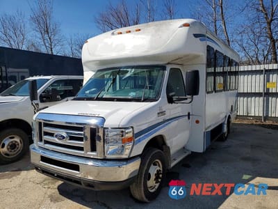Drugie zdjęcie samochodu z przodu: 2016 FORD E350 SHUTTLE BUS VIN:1FDEE3FL4GDC22663 - miniatura