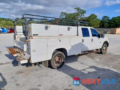 Trzecie zdjęcie samochodu z tyłu: 2013 FORD F350 SUPER DUTY VIN:1FD8W3HT3DEB10885 - miniatura